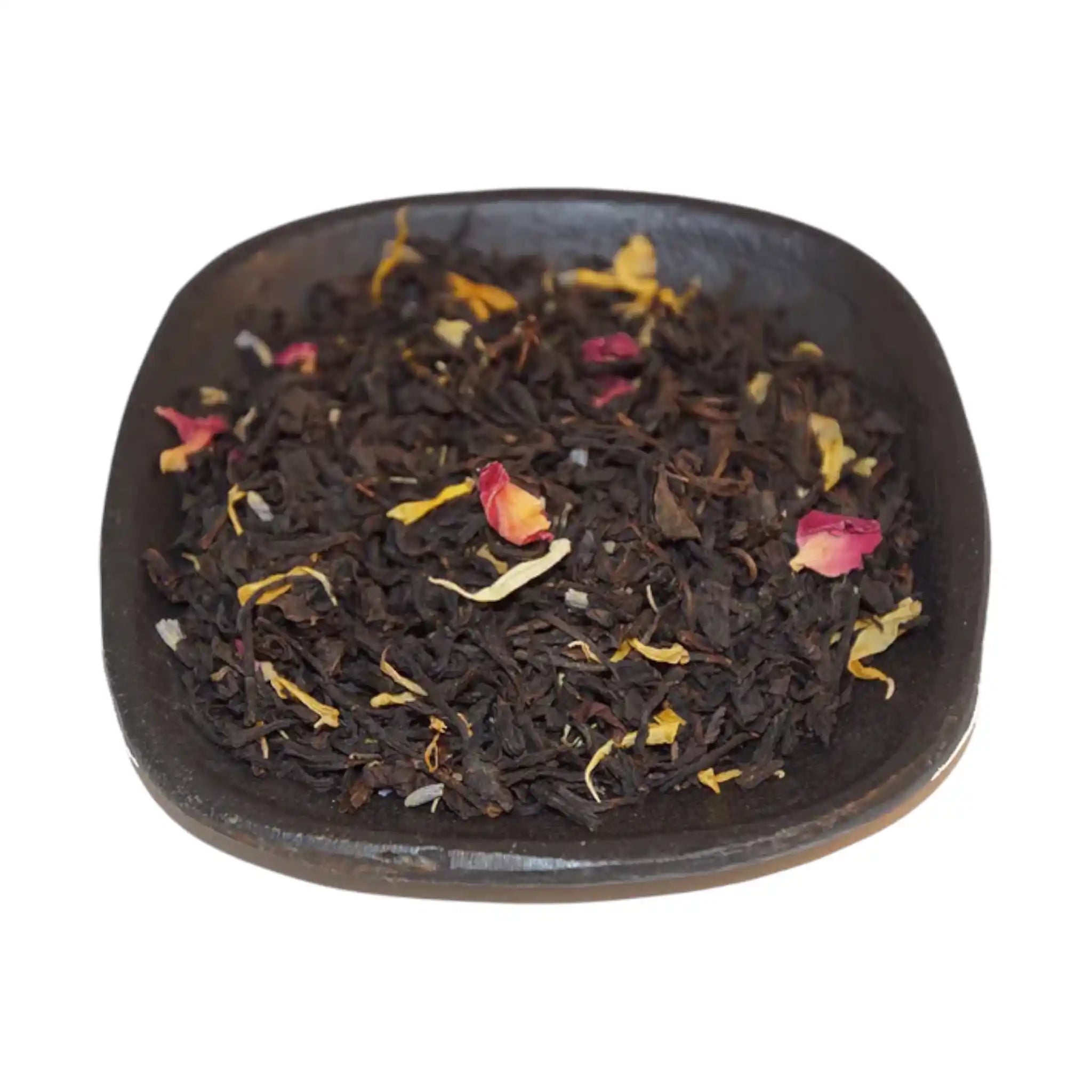 FJÄRIL är ett svart te med smak av persika, grädde och vanilj.