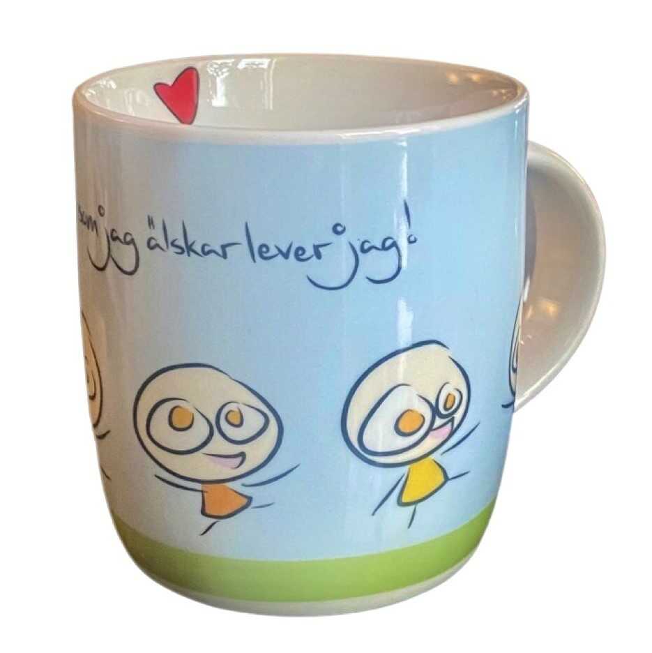 Herregud&Co Mugg Bland människor