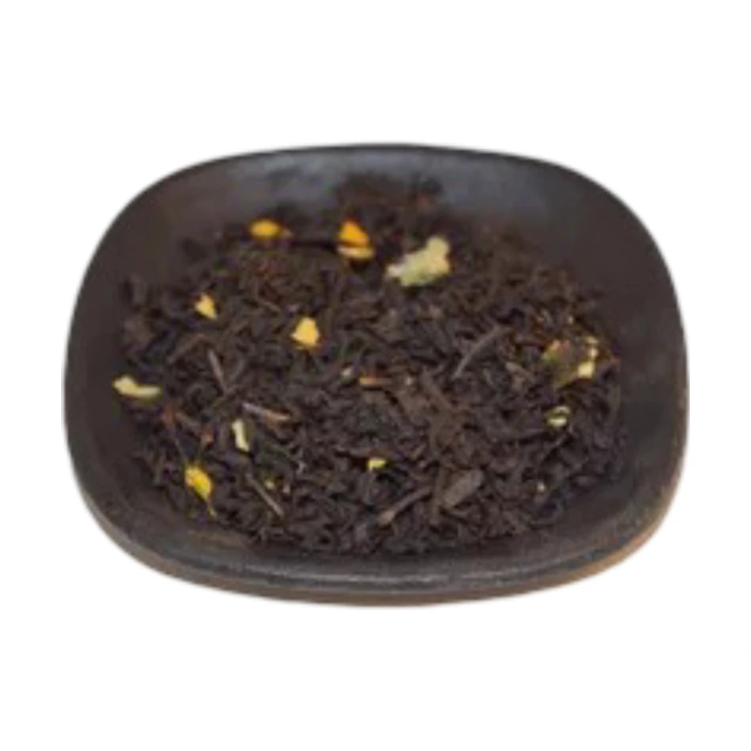 Te med björnbär, äpple , grädde