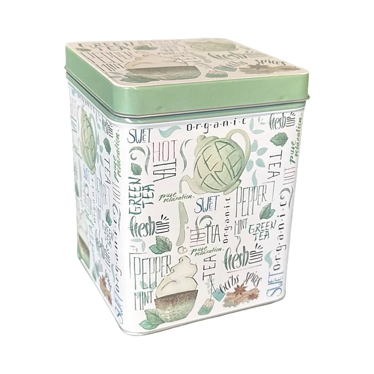 Burkar - olika te och kaffeburkar