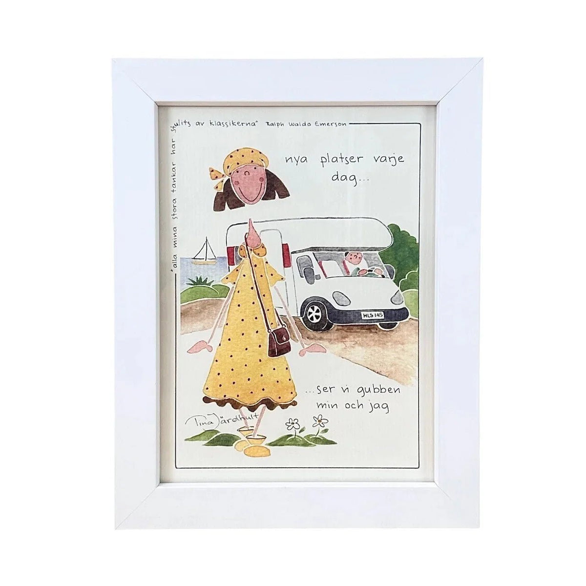 Tavlor med Campingtema - Saker&Smått