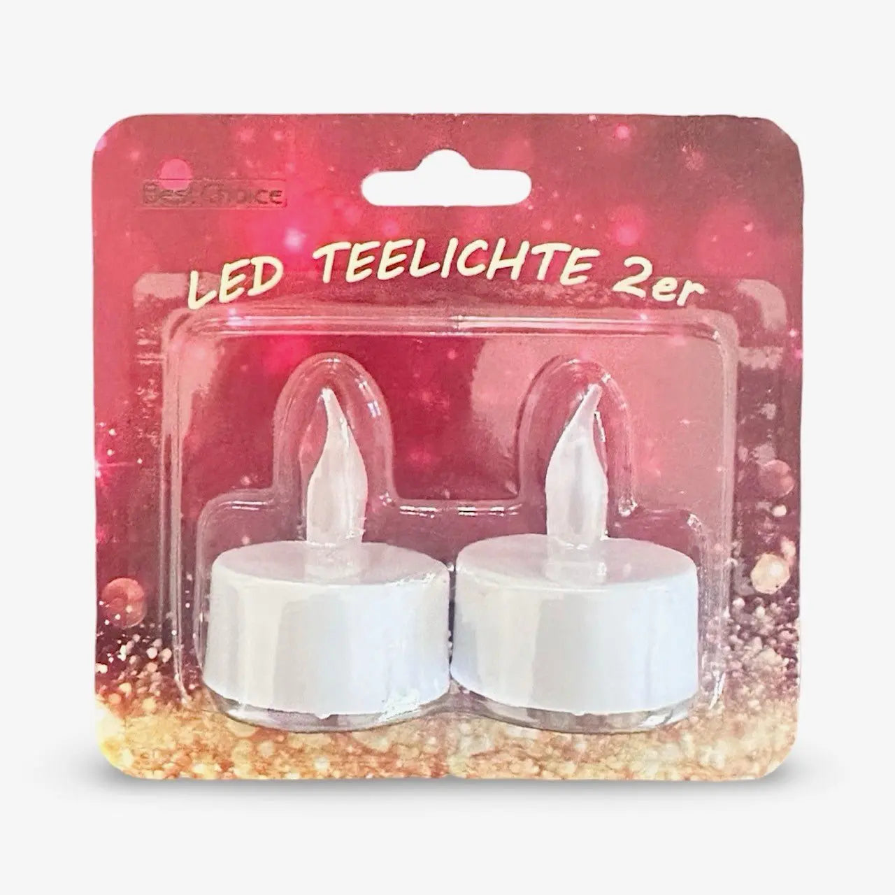 Led batteriljus värmeljus 2-pack