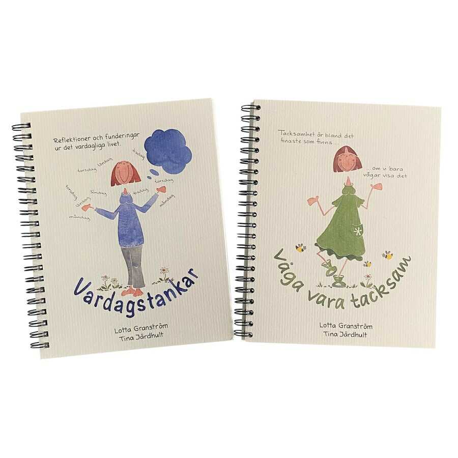 2-pack böcker ”Vardagstankar” och ”Våga vara tacksam” - Saker&Smått