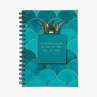 Anteckningsbok med linjerade blad