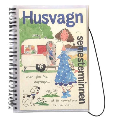 Anteckningsbok Husvagn
