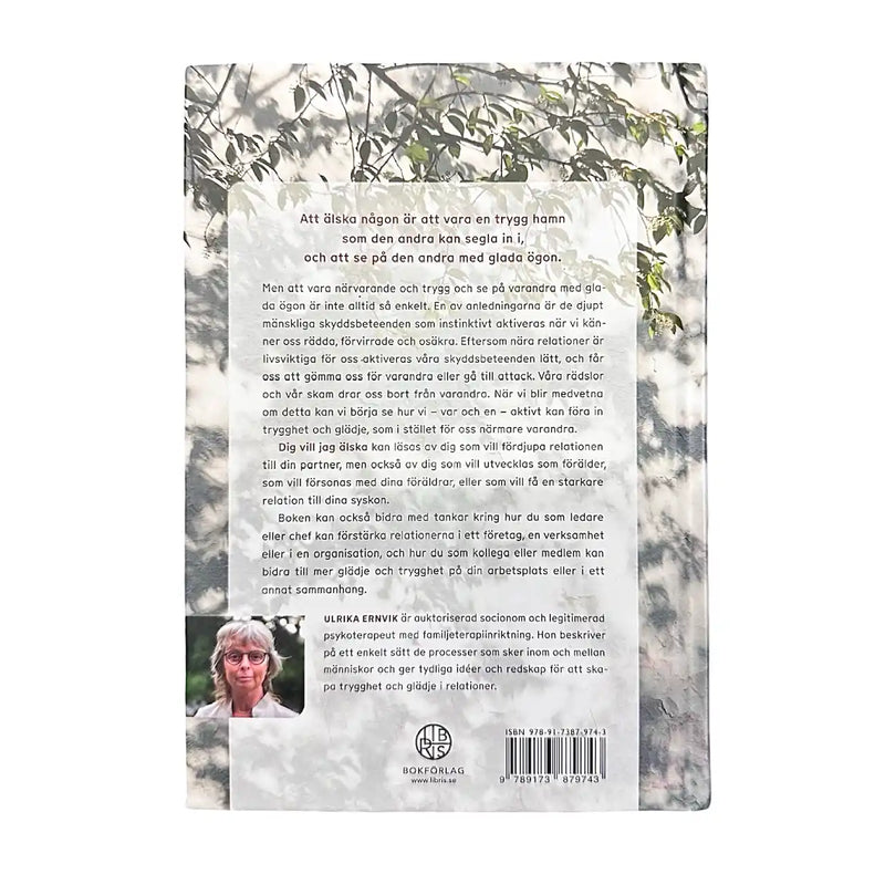 DIG VILL JAG ÄLSKA är en bok för dig som vill fördjupa din relation-baksidan