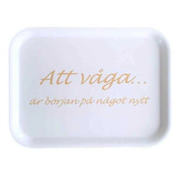 Frukostbricka Att våga