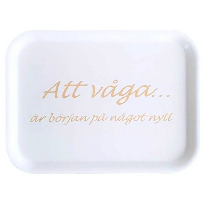 Frukostbricka Att våga