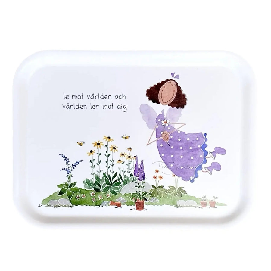 Frukostbricka le mot världen...