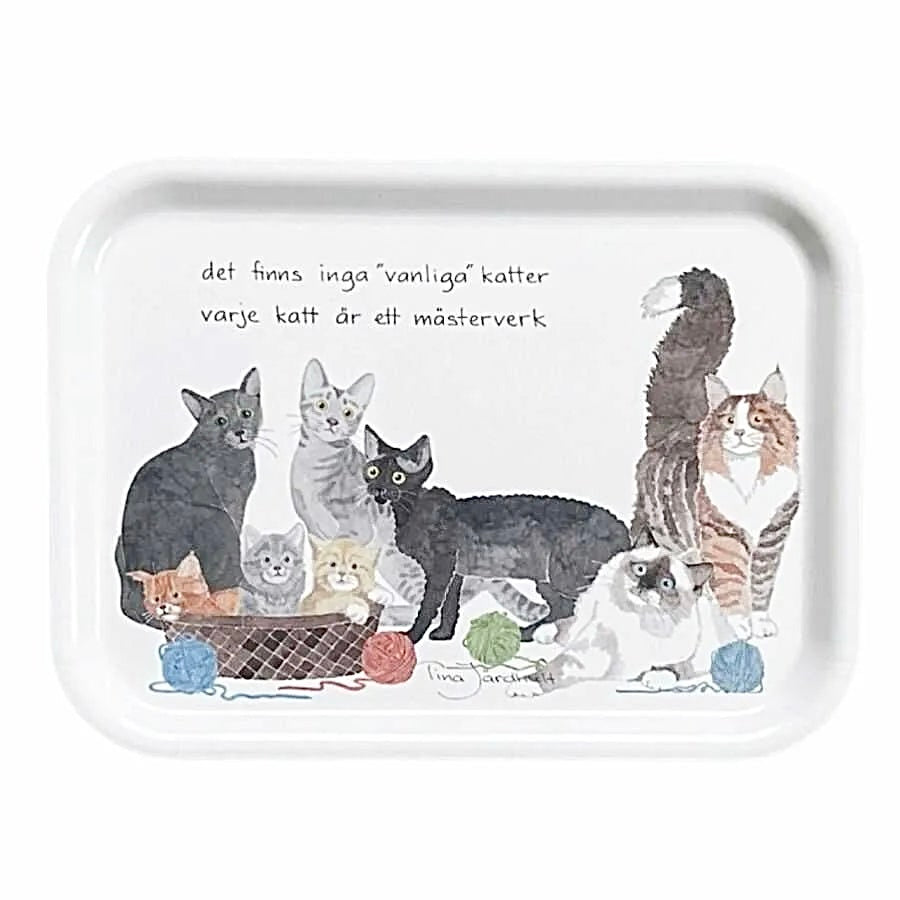 Frukostbricka Katter