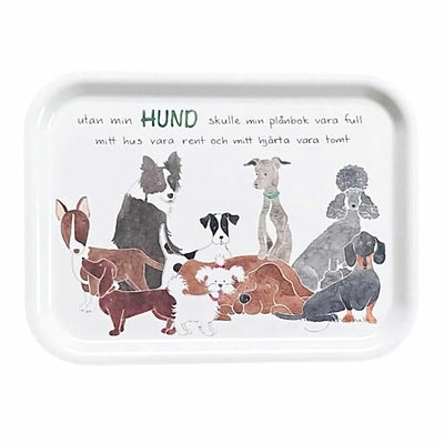 Frukostbricka Hund