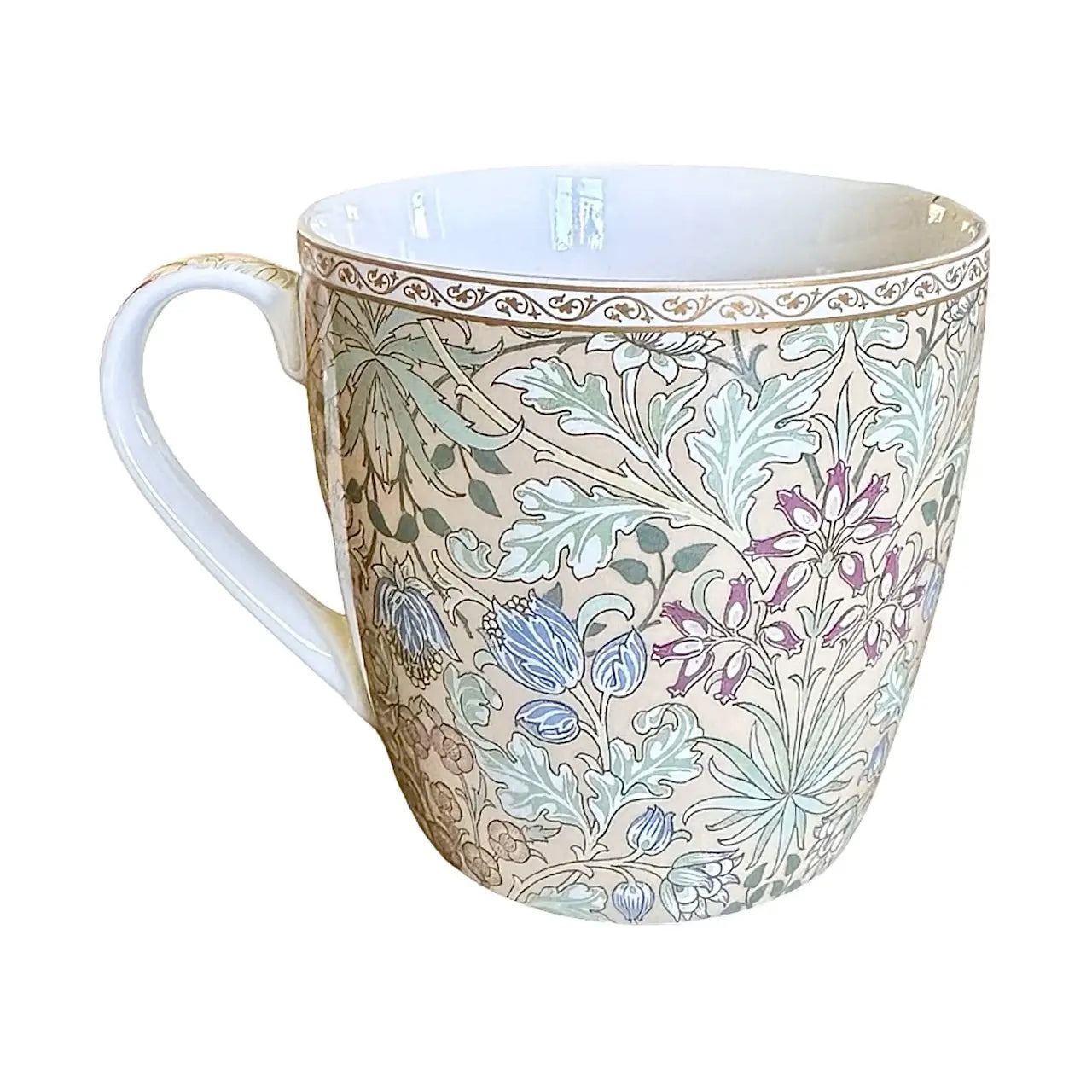 Frukostmugg William Morris Hyacinth senapsgul  