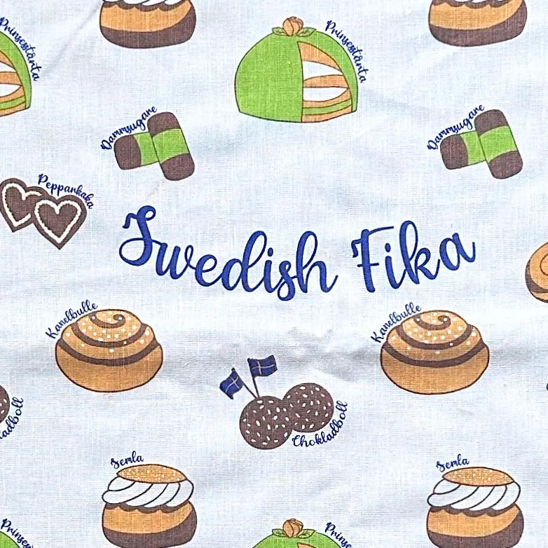 Kökshanduk text Swedish fika