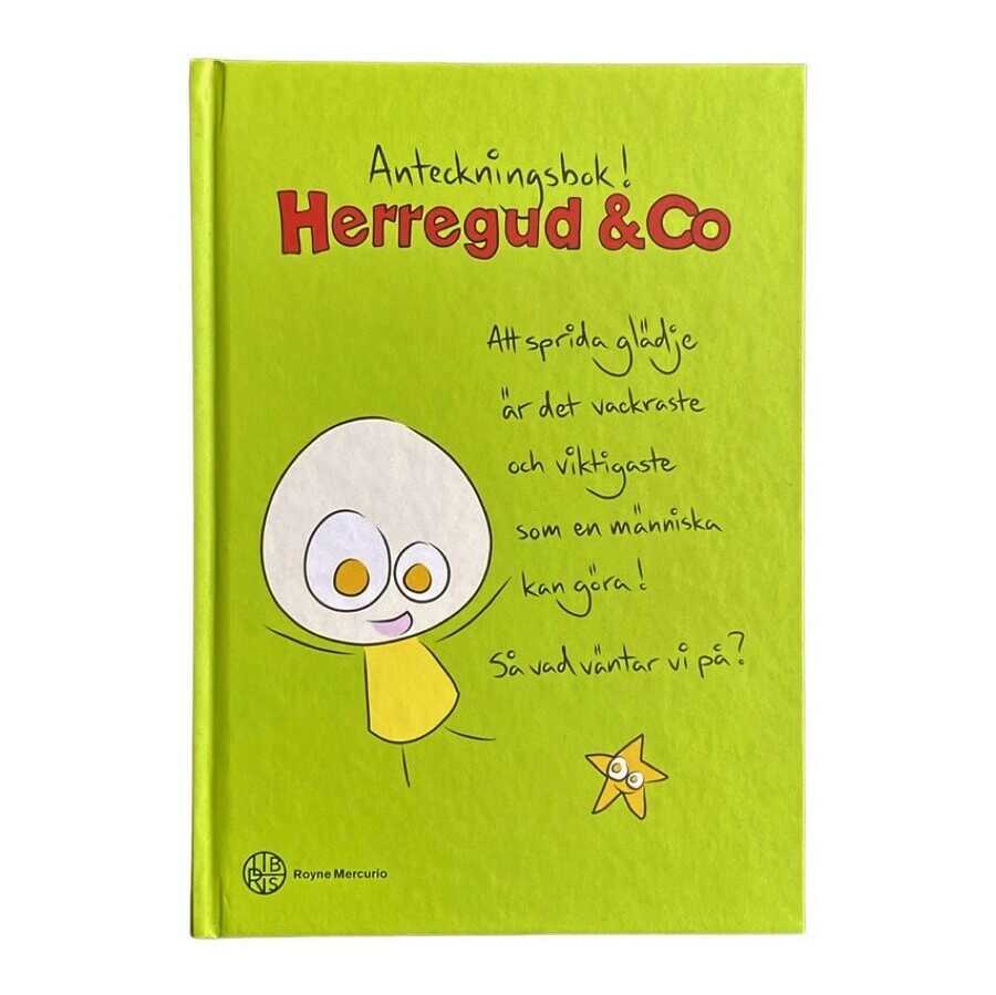 Herregud&Co anteckningsbok grön - Saker&Smått