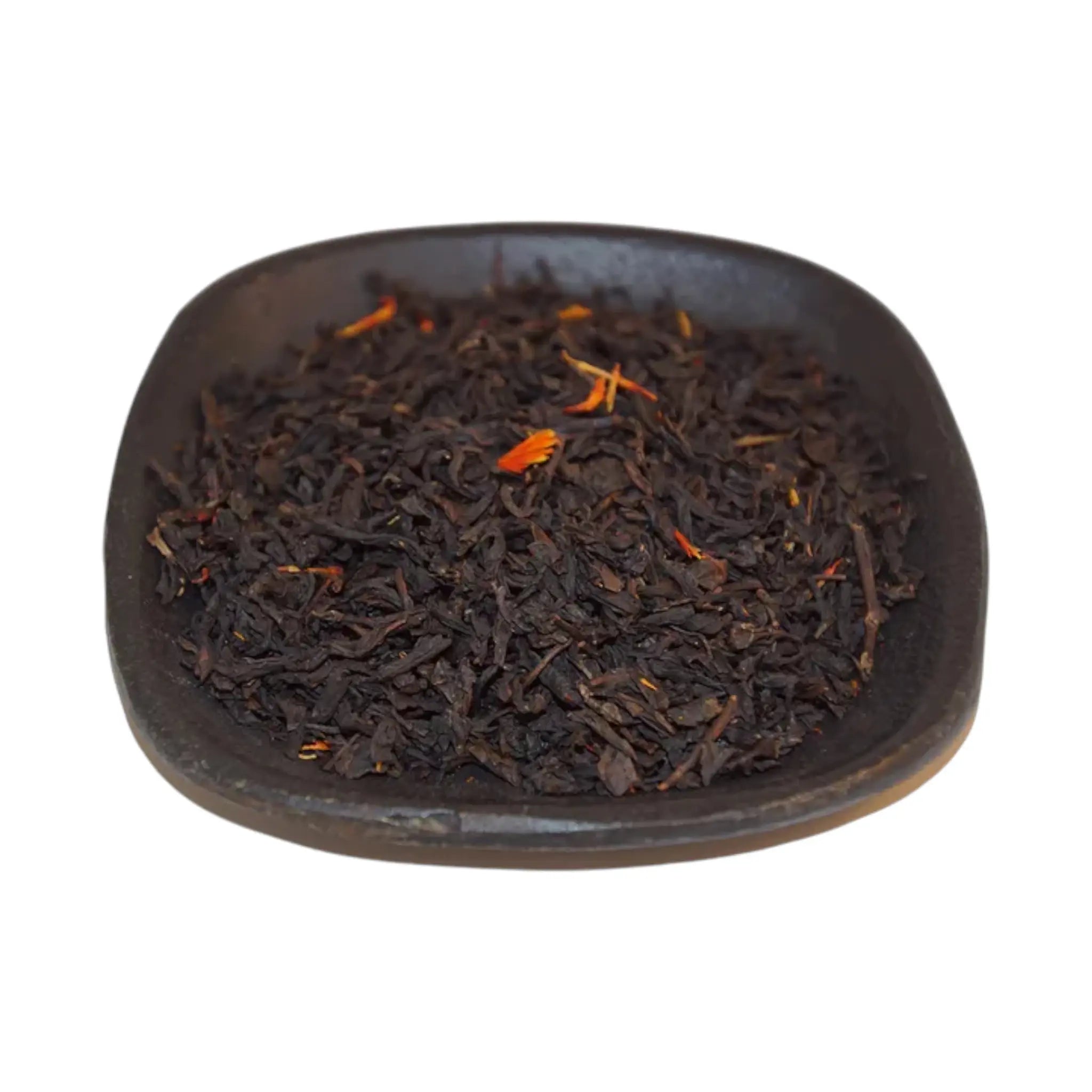 HÖSTGLÖD är ett svart te med smak av röda vinbär och grädde.