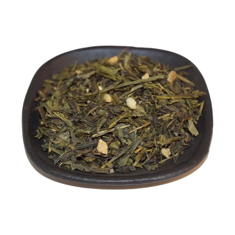 INGEFÄRA är ett grönt te med smak av ingefära.