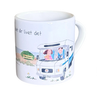 Kaffemugg Husbil, 180 ml