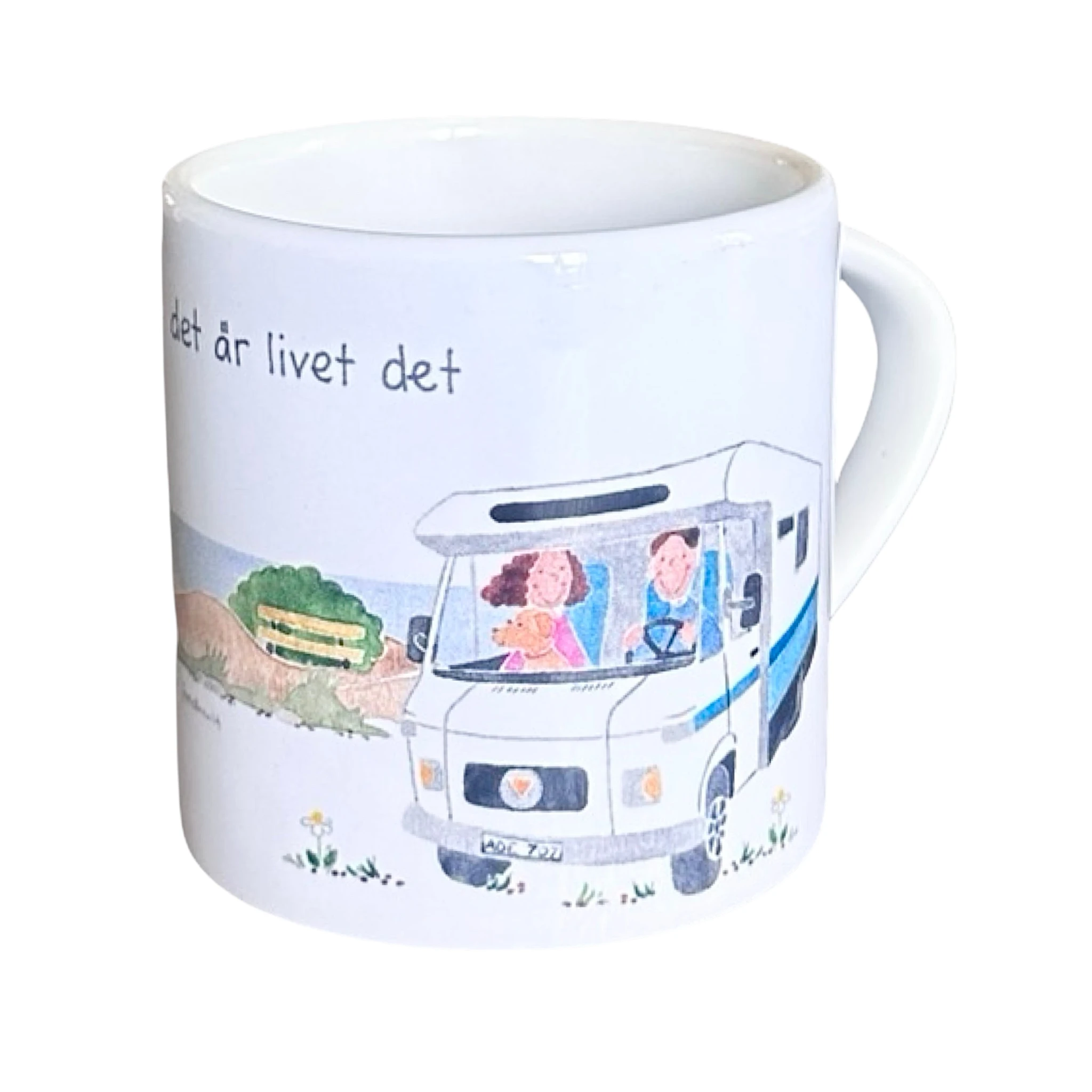 Kaffemugg Husbil, 180 ml