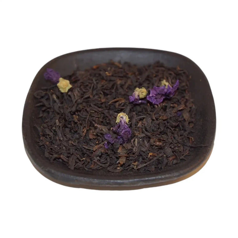 MORS LILLA OLLE är ett svart te med smak av blåbär och vanilj.