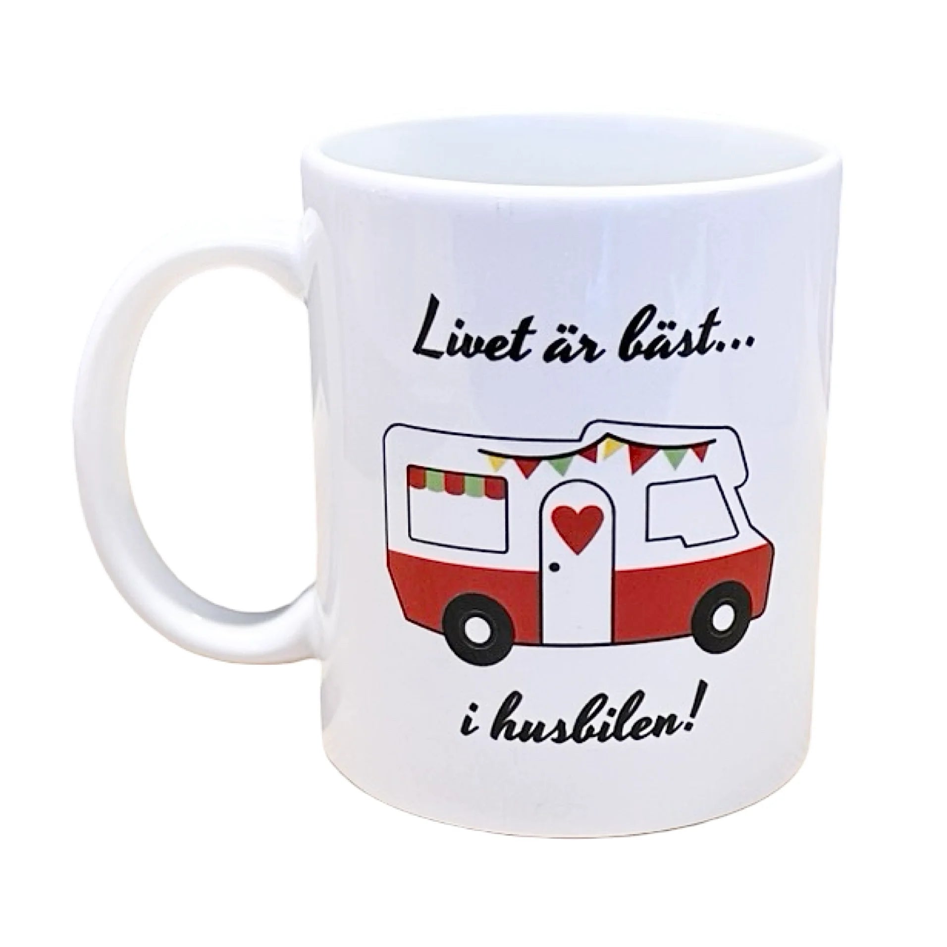Mugg Husbil, röd
