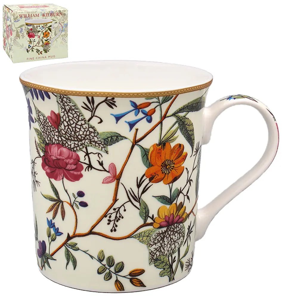 Mugg William Kilburn, blommig