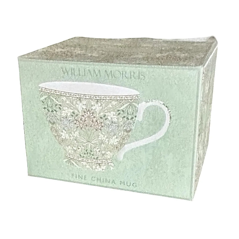 presentförpackning grön med porslinsmugg