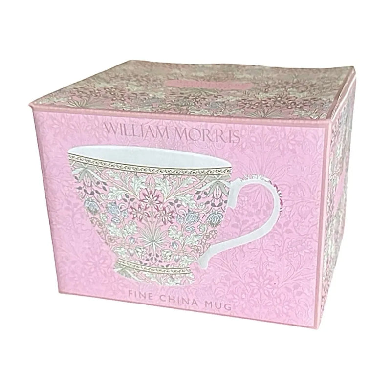 Temugg William Morris Hyacinth grön ton vänster sida