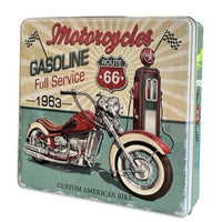 Plåburk Motorcykel retro