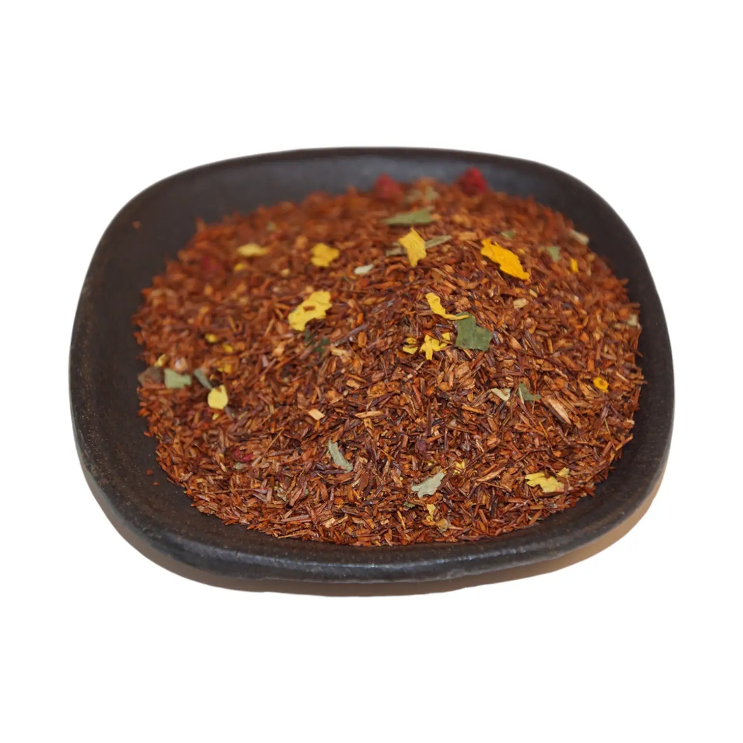 SOMMARENS FRÖJDER är ett rött Rooibos-te med smak av sommarbär. 