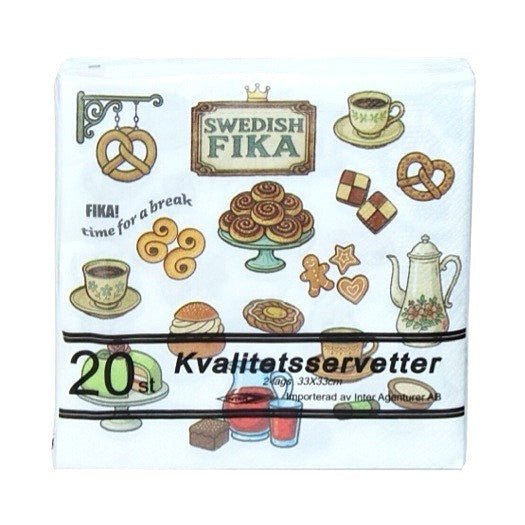 Servett Swedish fika