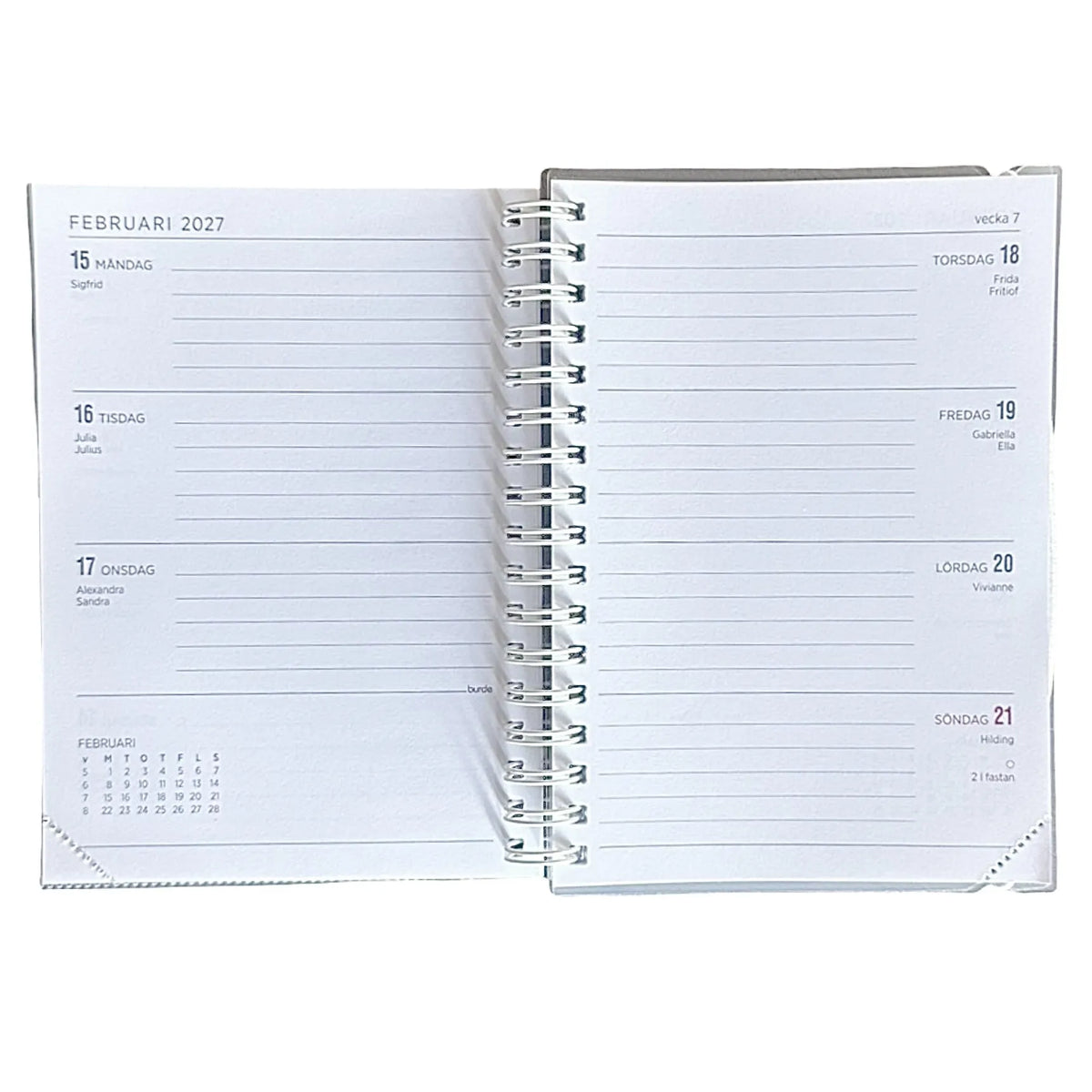 Mittuppslag  skrivkalender