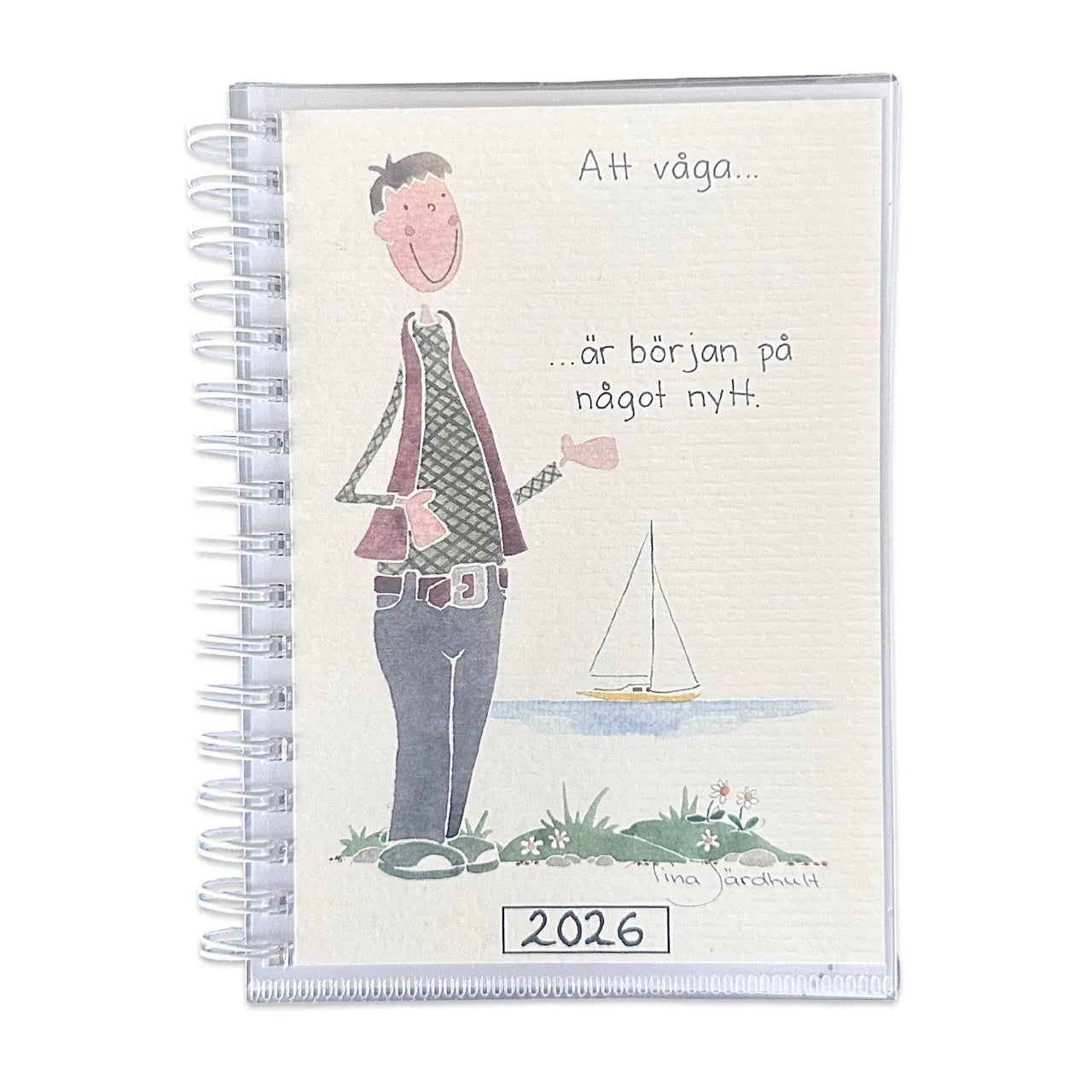 kalender 2026 A5, A6 skrivkalendrar med olika teman