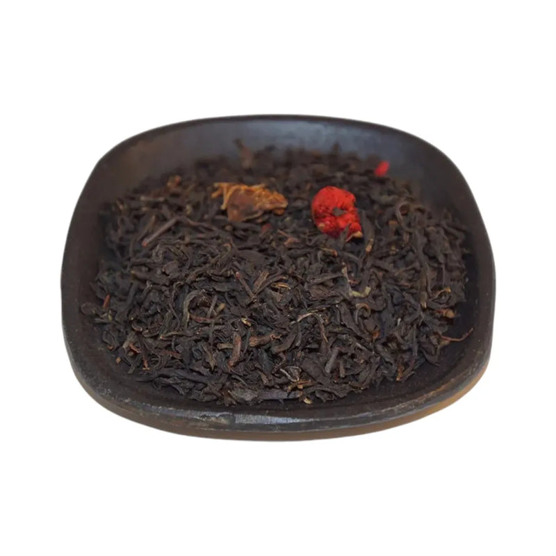 Svart te saffran och apelsin i påse – julte från Saker&Smått, 100 g.