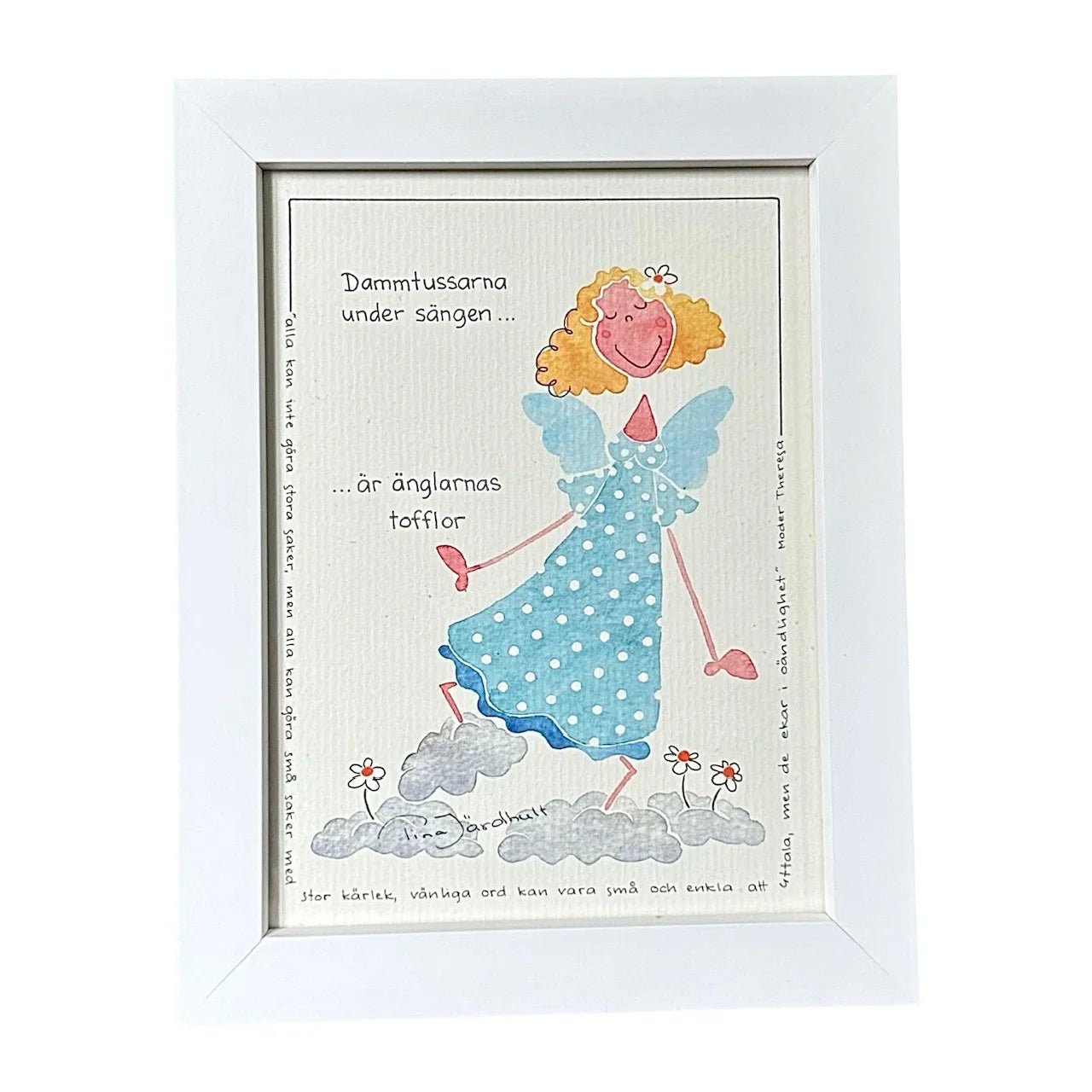 Tavla Dammtussarna under sängen