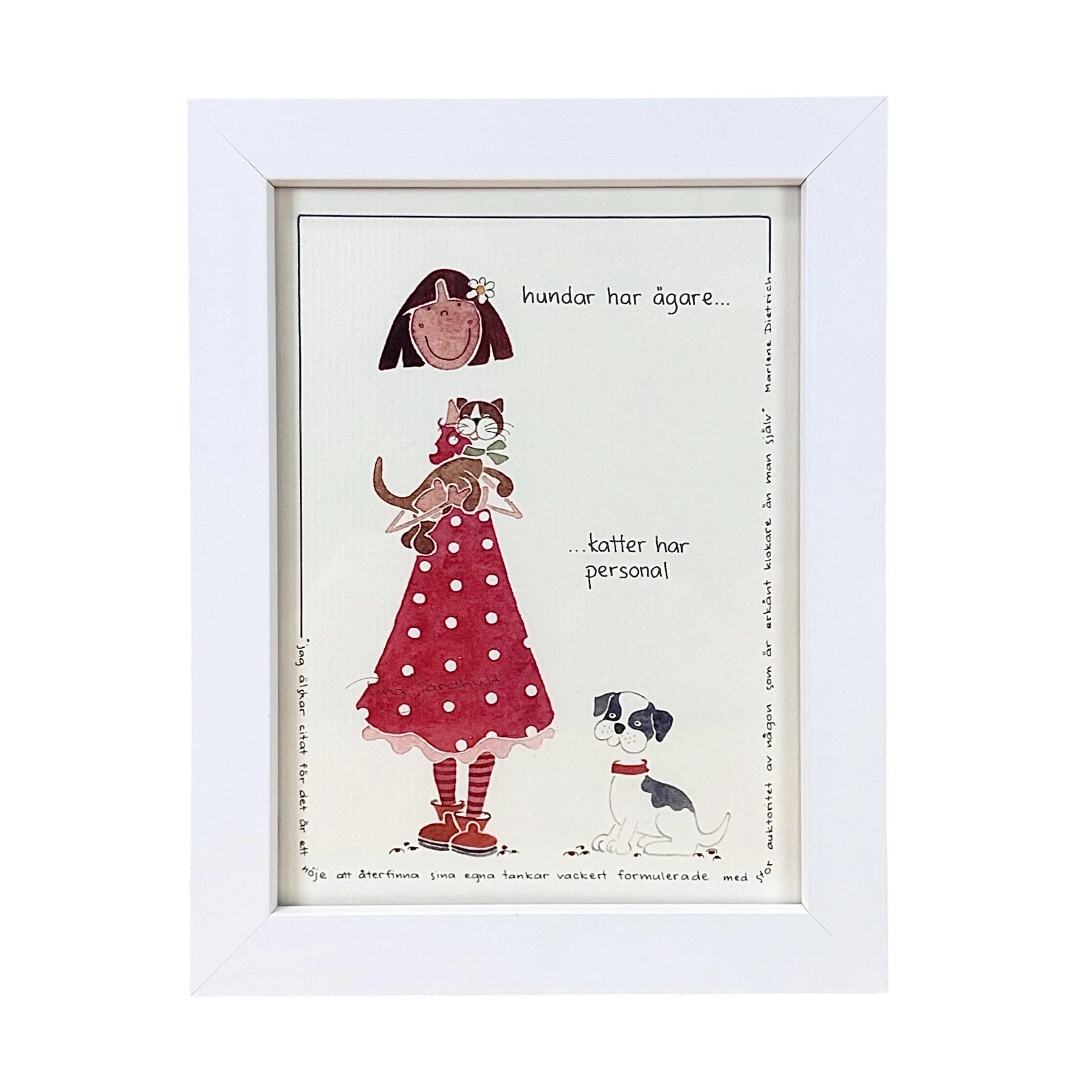 Tavla hundar har ägare..