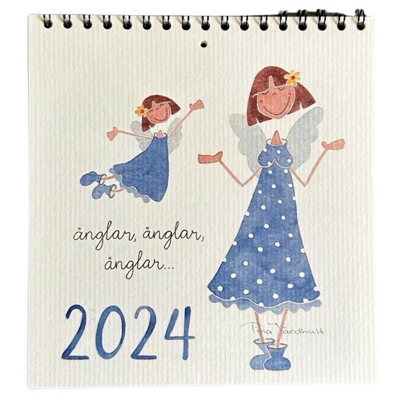 VÃ¤gg och bordskalender 2024 Ã¤nglar - Saker&Smått