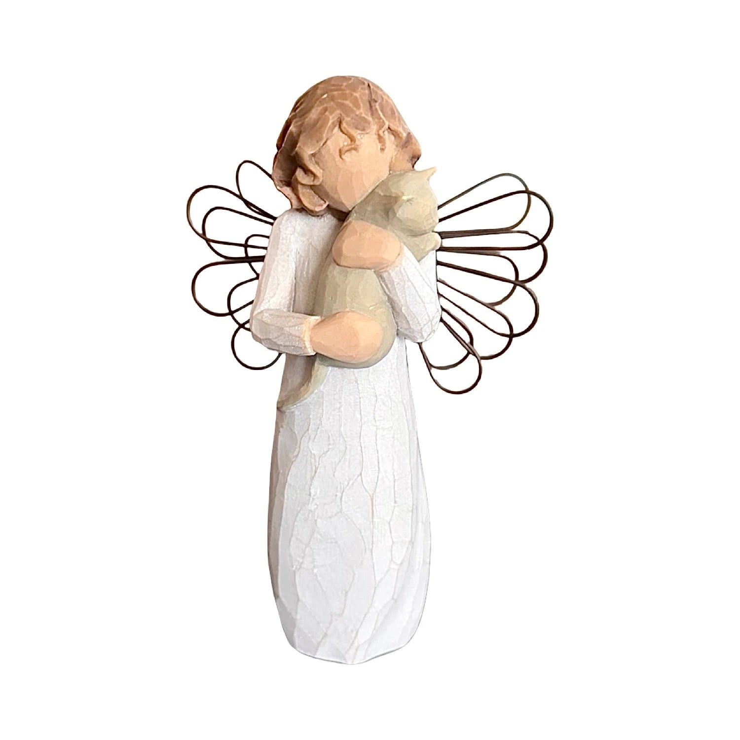 Ängel med husdjur i farmen