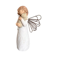 Ängel med husdjur i farmen