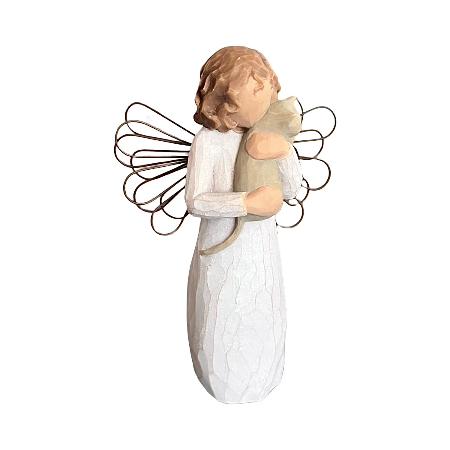 Ängel med husdjur i farmen