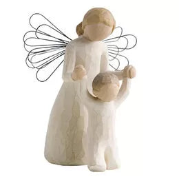 Guardian Angel – Willow Tree Ängel som håller ett barn i händerna